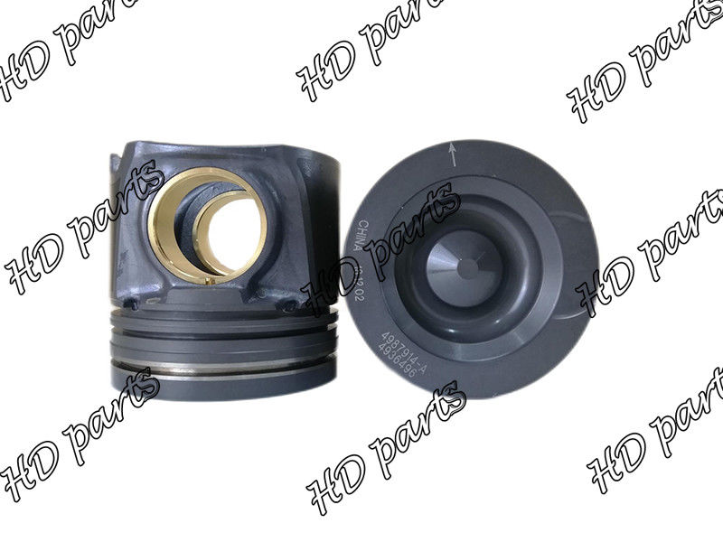 8.9L 6LTAA ISB6.7 ISB6.7L آستین مسی منبت کاری شده موتور پیستون قسمت 4987914 4936496 برای کامینز