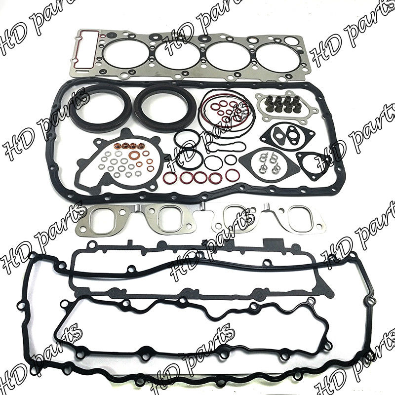 کیت واشر 4HE1 برای موتور ایسوزو 5-87813-078-1 5-87815205-0 مواد کاغذ پلاستیکی لاستیک فلزی