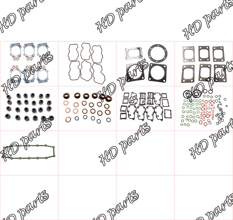 کیت تعمیر واشر 6D140-3 9218-K1-9950 برای مجموعه قطعات تعمیر موتور کوماتسو
