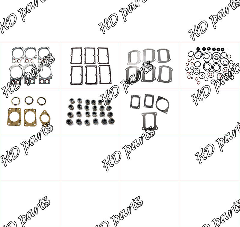 کیت تعمیر واشر 6D170-2 6162-K1-9901 برای مجموعه قطعات تعمیر موتور کوماتسو