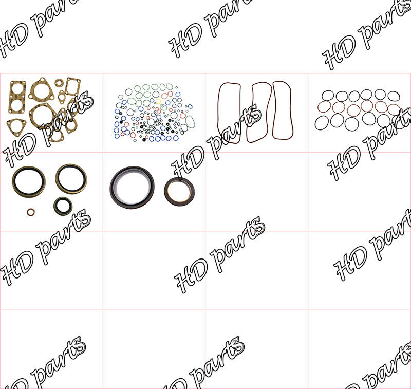 کیت تعمیر واشر 6D140-2 6217-K2-9900 برای مجموعه قطعات تعمیر موتور کوماتسو