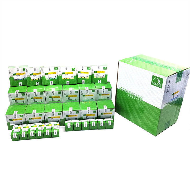 کیت کیت سیلندر سیلندر 6BD1 رینگ 1-11261118-0 1-12111777-0 5-12121055-0 برای موتور بیل مکانیکی ایسوزو