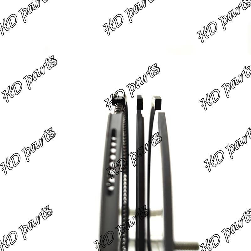 V4300 D3200 2.5x2.5x5.5mm حلقه پیستون 15571-21050 برای موتور کوبوتا
