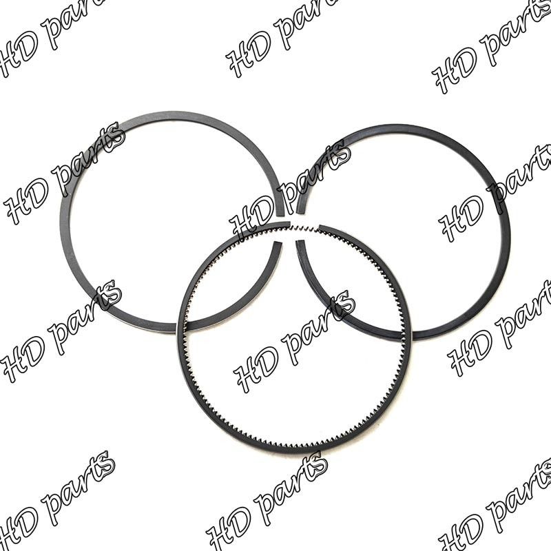 V4300 D3200 2.5x2.5x5.5mm حلقه پیستون 15571-21050 برای موتور کوبوتا
