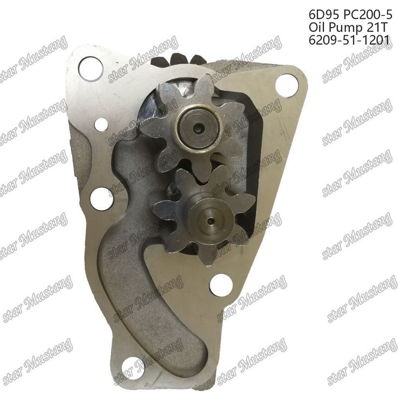 6d95 Pc200-5 پمپ روغن موتور 6209-51-1201 مناسب برای قطعات موتور دیزل کوماتسو
