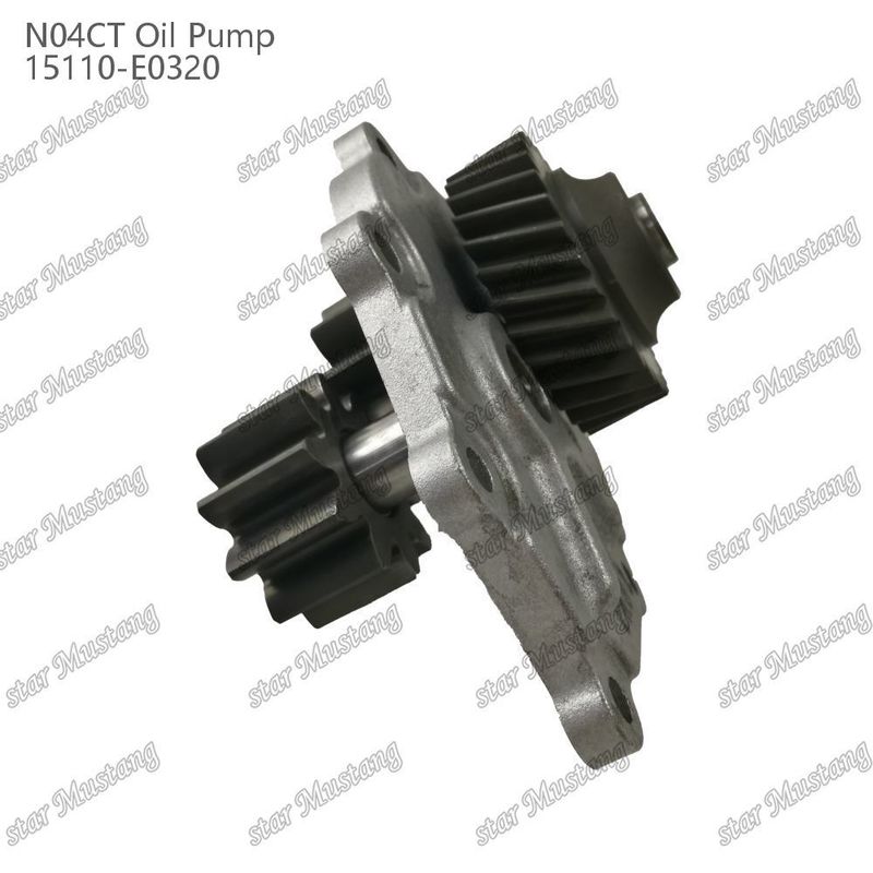 N04C N04CT پمپ روغن 15110-E0320 مناسب برای تعمیر قطعات موتور دیزل مکانیکی Hino