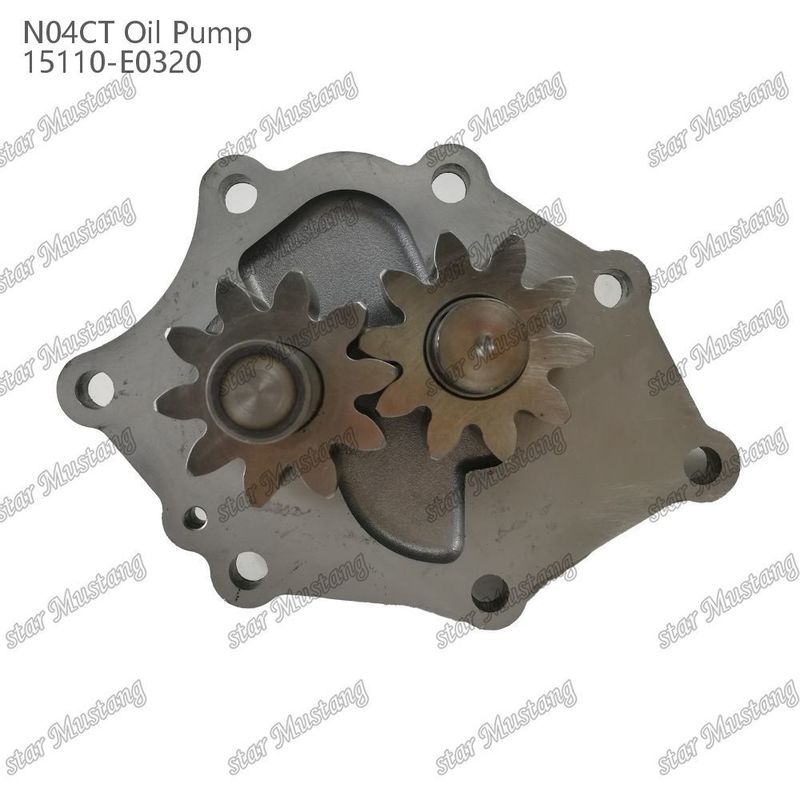 N04C N04CT پمپ روغن 15110-E0320 مناسب برای تعمیر قطعات موتور دیزل مکانیکی Hino