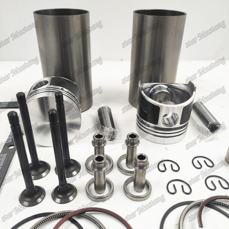 Z500 تعمیر و بازسازی کیت سیلندر لاینر پیستون با پین کیت دریچه صندلی دریچه راهنما کیت گاسکت برای موتور کوبوتا