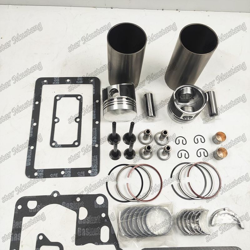 Z500 تعمیر و بازسازی کیت سیلندر لاینر پیستون با پین کیت دریچه صندلی دریچه راهنما کیت گاسکت برای موتور کوبوتا