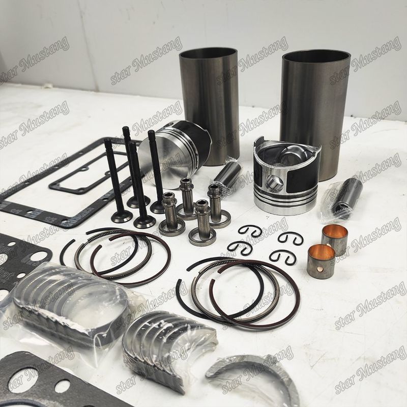 Z500 تعمیر و بازسازی کیت سیلندر لاینر پیستون با پین کیت دریچه صندلی دریچه راهنما کیت گاسکت برای موتور کوبوتا