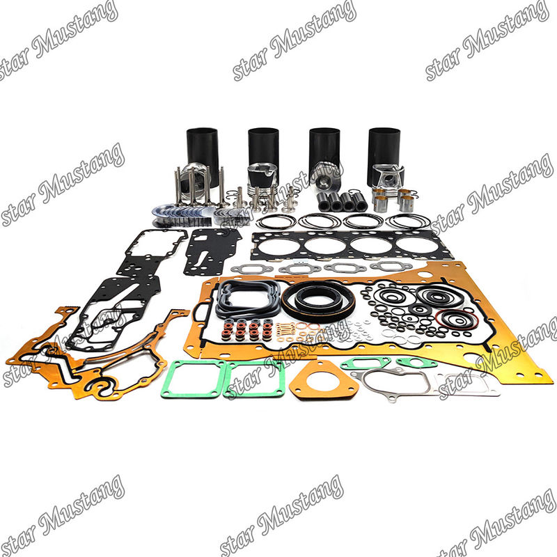 S4D104-1 F4GE کیت تعمیر مجدد سیلندری استون با پین کیت شیر صندلی شیر راهنما کیت گاسکت برای کوماتسو