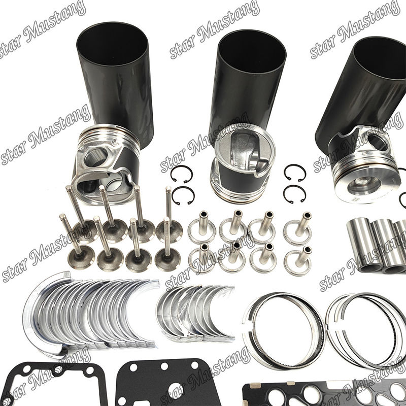 S4D104-1 F4GE کیت تعمیر مجدد سیلندری استون با پین کیت شیر صندلی شیر راهنما کیت گاسکت برای کوماتسو