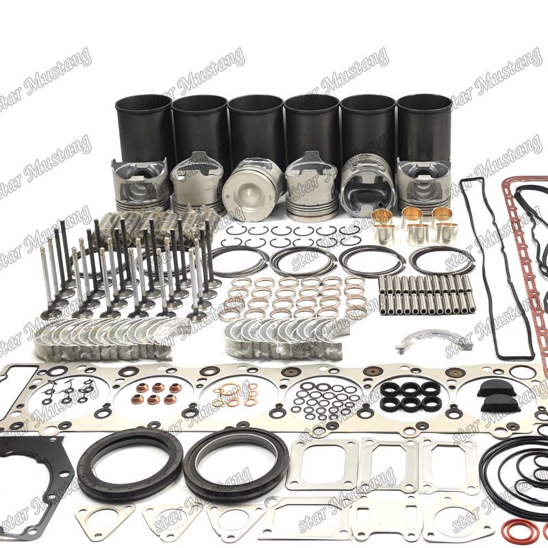6HK1 EFI تعمیر کامل کیت سیلندری پوشک پیستون کیت گاسکت کیت دریچه صندلی راهنمای اصلی و کن استند برای ایزوزو