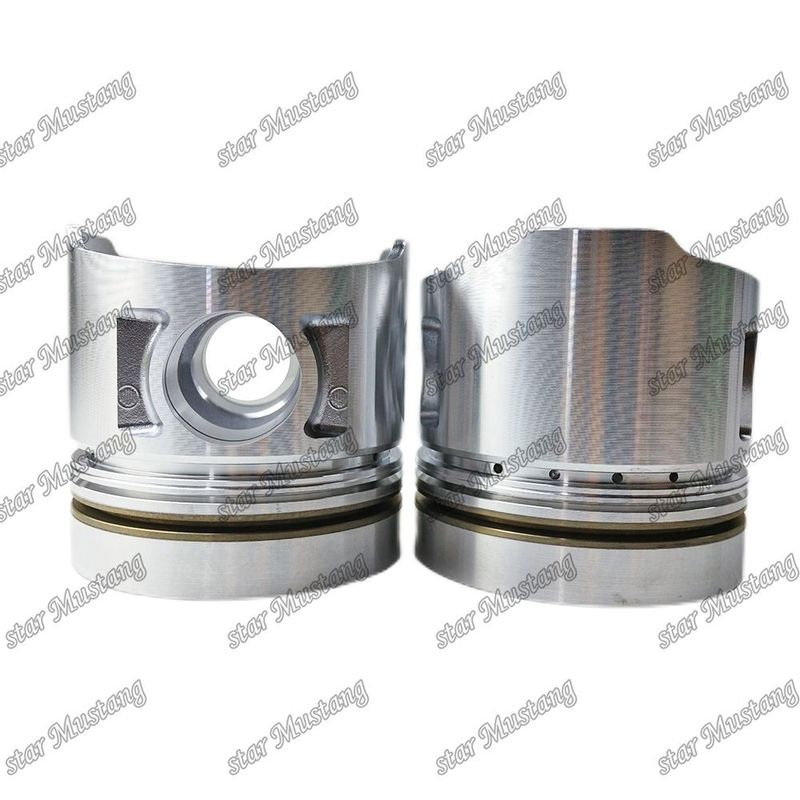 پیستون S6K S6KT 3066 سطح روشن بدون خنک کننده داخلی 60 اتاق احتراق 34317-08100 برای میتسوبیشی