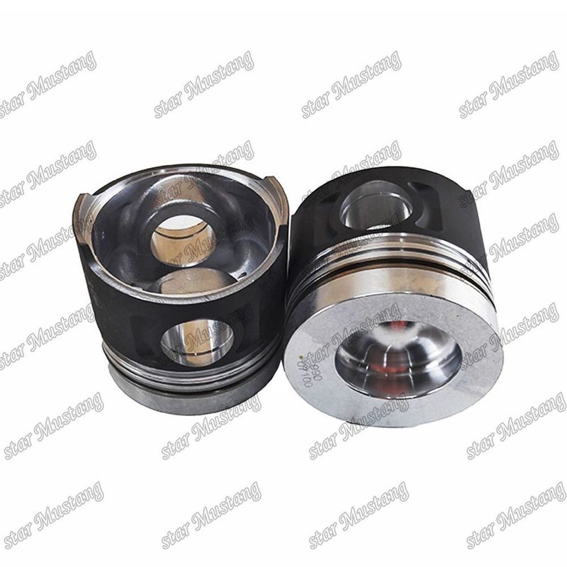 پیستون S6k S6kt 3066 سطح گرافیتی بدون خنک سازی 60 میلی متر اتاق احتراق 5i-7537 34317-10201 برای میتسوبیشی
