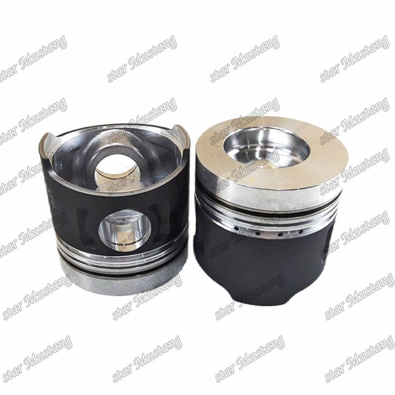 پیستون S6k S6kt 3066 سطح گرافیتی بدون خنک سازی 60 میلی متر اتاق احتراق 5i-7537 34317-10201 برای میتسوبیشی