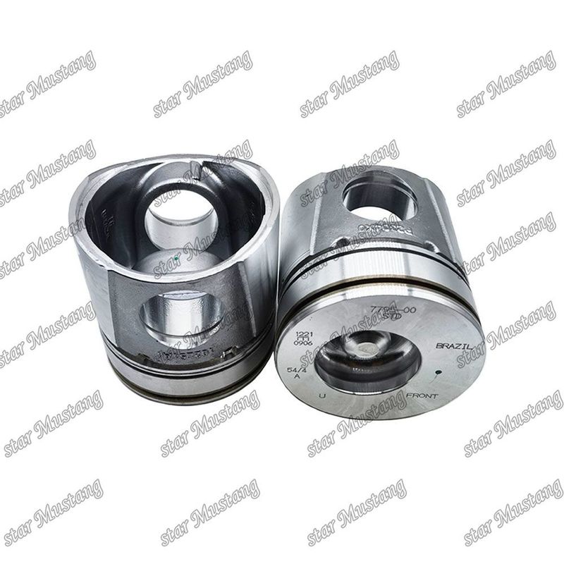 پیستون 4BT 4D102 6BT 6BT5.9 6D102 اتاق احتراق 50 میلی متری 6738-31-2110 6738-31-2111 3957795 3807795 برای کامینز کوماتسو