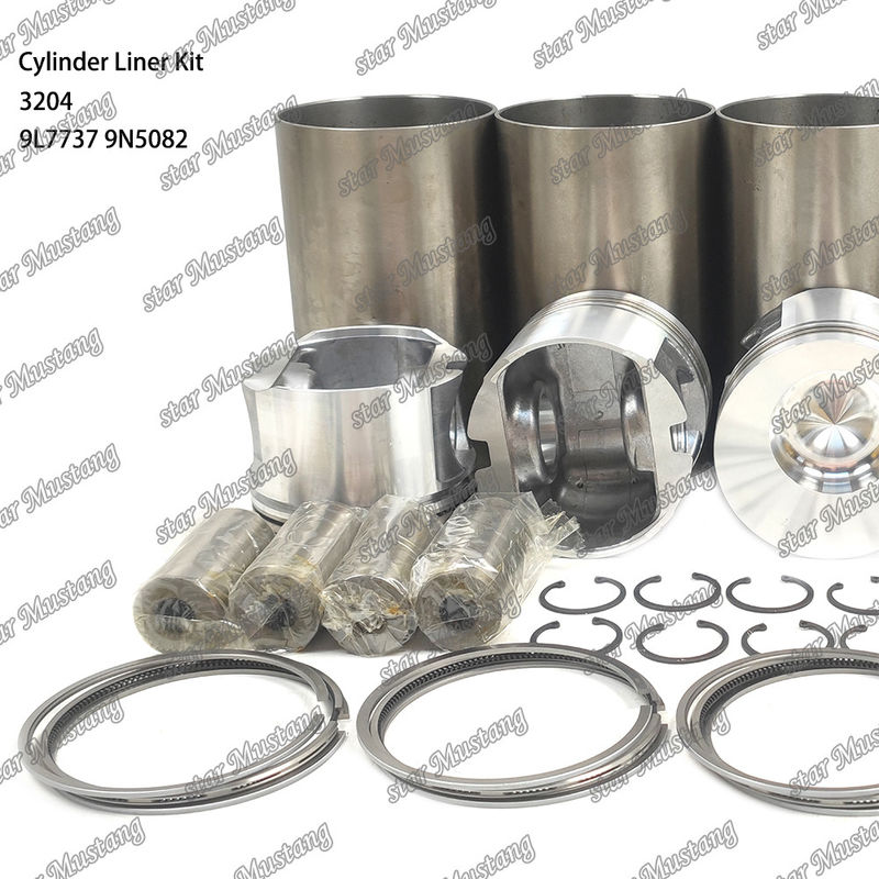 برای موتور Caterpillar 3204 کیت لاینر سیلندر 9L7737 1W1661 9N5082 قطعات تعمیر موتور دیزل مکانیکی