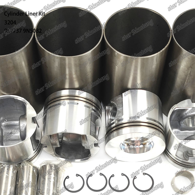برای موتور Caterpillar 3204 کیت لاینر سیلندر 9L7737 1W1661 9N5082 قطعات تعمیر موتور دیزل مکانیکی