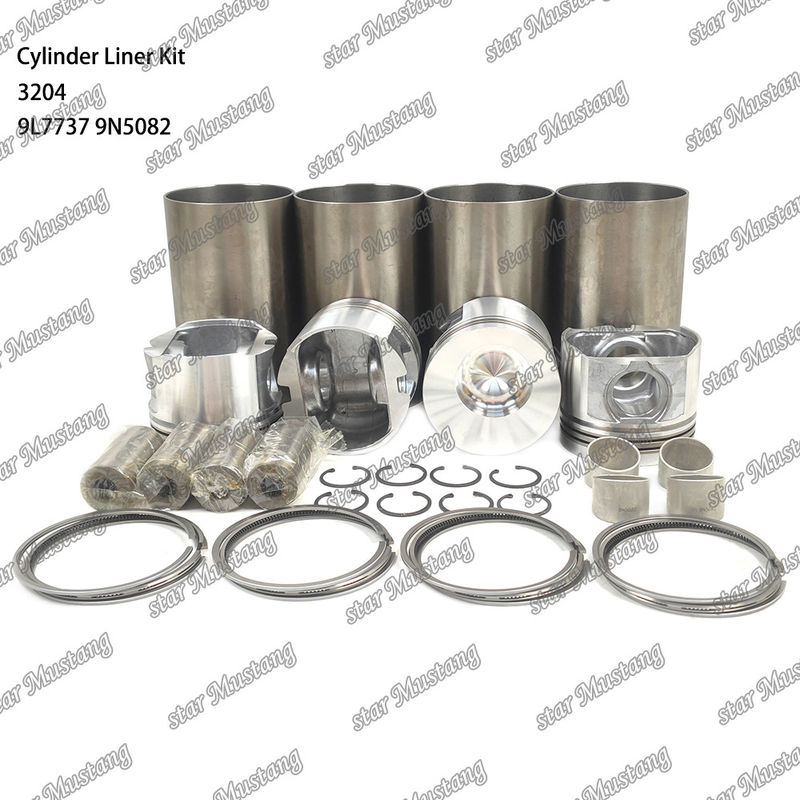 برای موتور Caterpillar 3204 کیت لاینر سیلندر 9L7737 1W1661 9N5082 قطعات تعمیر موتور دیزل مکانیکی