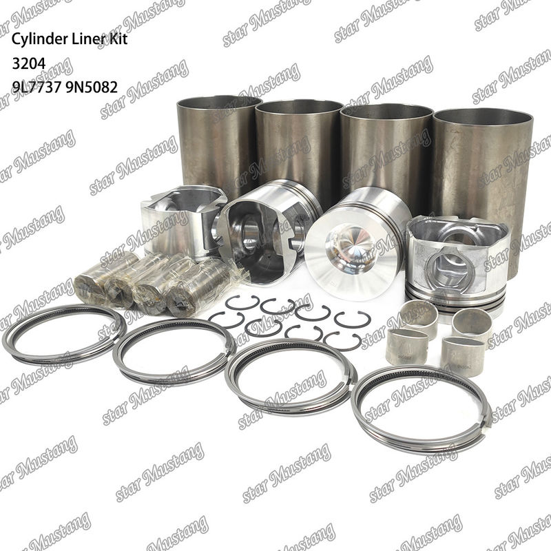 برای موتور Caterpillar 3204 کیت لاینر سیلندر 9L7737 1W1661 9N5082 قطعات تعمیر موتور دیزل مکانیکی