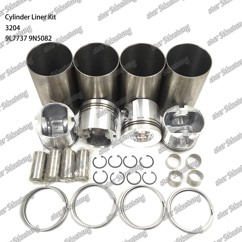 برای موتور Caterpillar 3204 کیت لاینر سیلندر 9L7737 1W1661 9N5082 قطعات تعمیر موتور دیزل مکانیکی