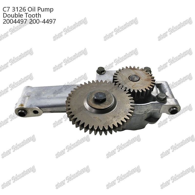 پمپ روغن C7 3126 دو چرخ 2004497 200-4497 برای CATERPILLAR قطعات تعمیر موتور دیزل