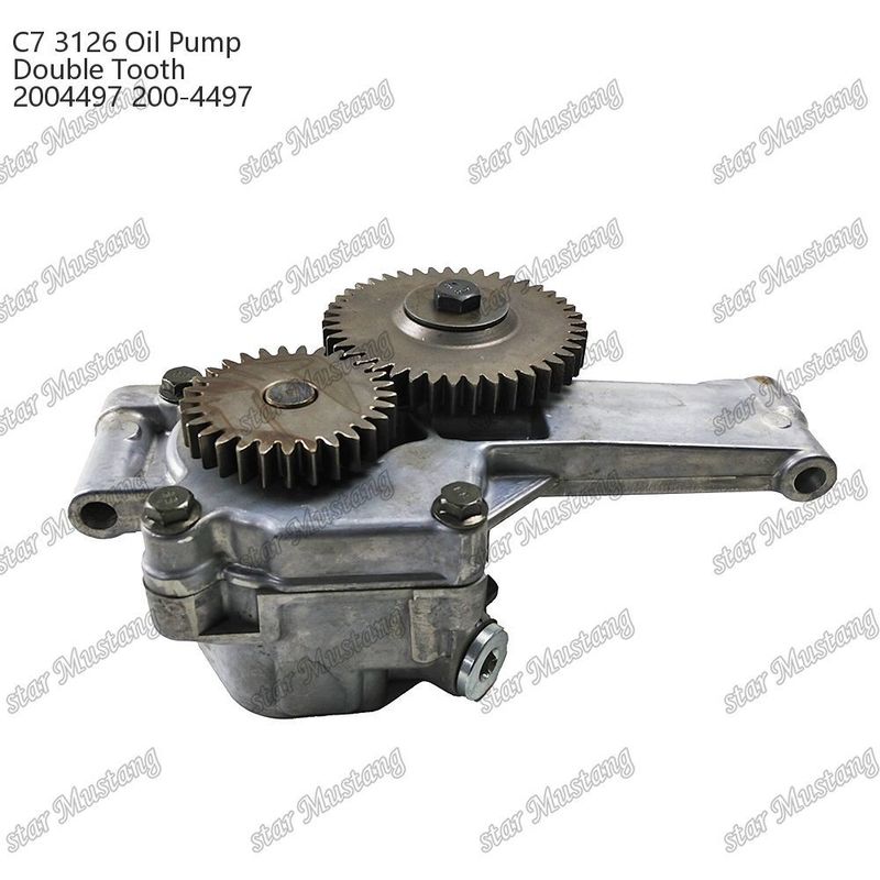 پمپ روغن C7 3126 دو چرخ 2004497 200-4497 برای CATERPILLAR قطعات تعمیر موتور دیزل