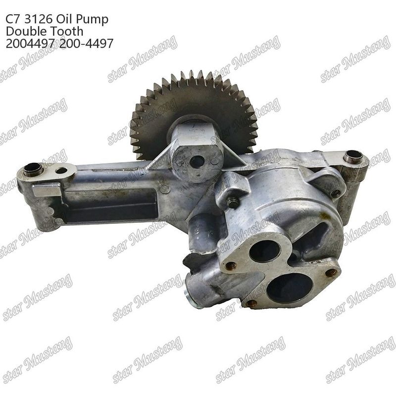 پمپ روغن C7 3126 دو چرخ 2004497 200-4497 برای CATERPILLAR قطعات تعمیر موتور دیزل