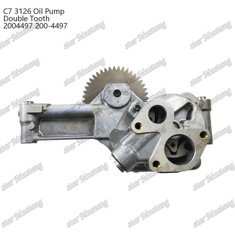 پمپ روغن C7 3126 دو چرخ 2004497 200-4497 برای CATERPILLAR قطعات تعمیر موتور دیزل