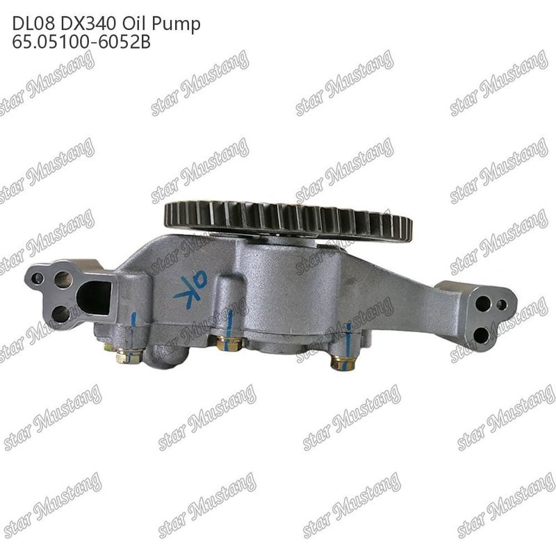 DL08 DX340 پمپ روغن 65.05100-6052B برای قطعات معدنی موتور دوسان دئو