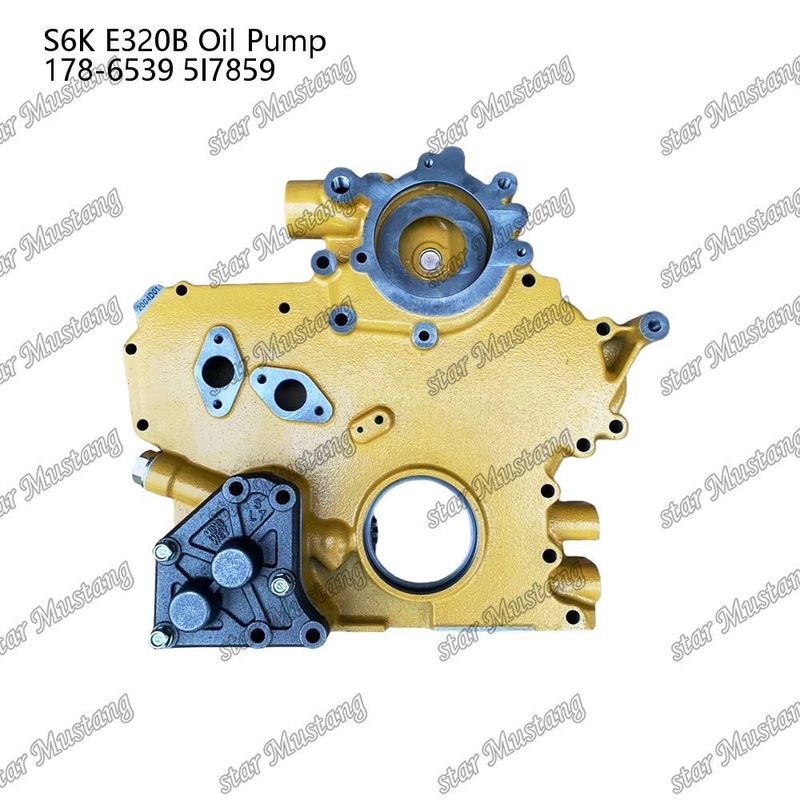 پمپ روغن S6K 320B 178-6539 5I7859 برای CATERPILLAR قطعات تعمیر موتور دیزل