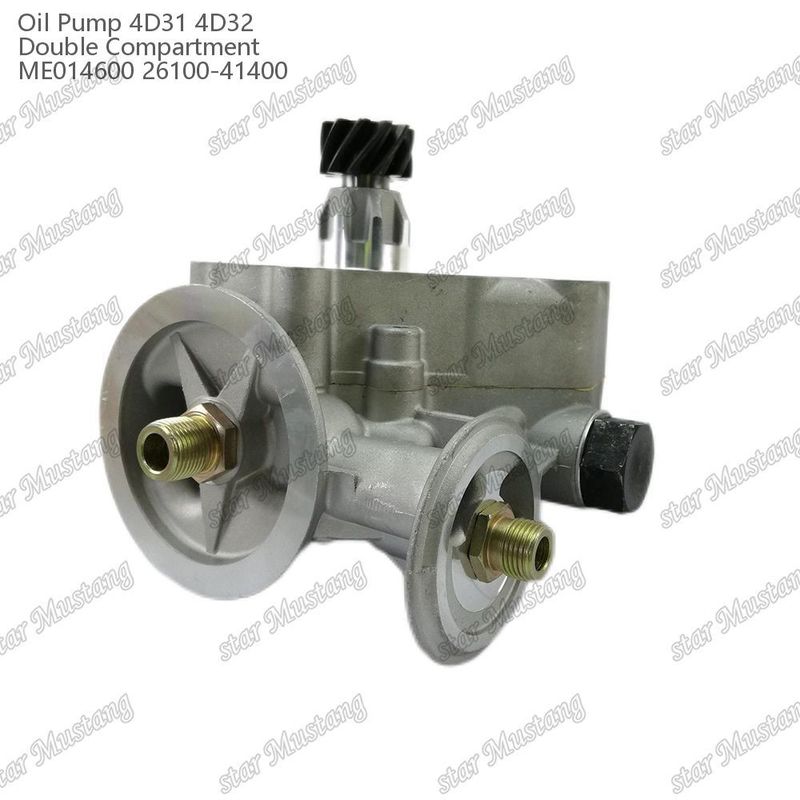 پمپ روغن موتور 4D31 4D32 ترموستات دوگانه ME014600 26100-41400 برای قطعات معدنی موتور Mitsubishi