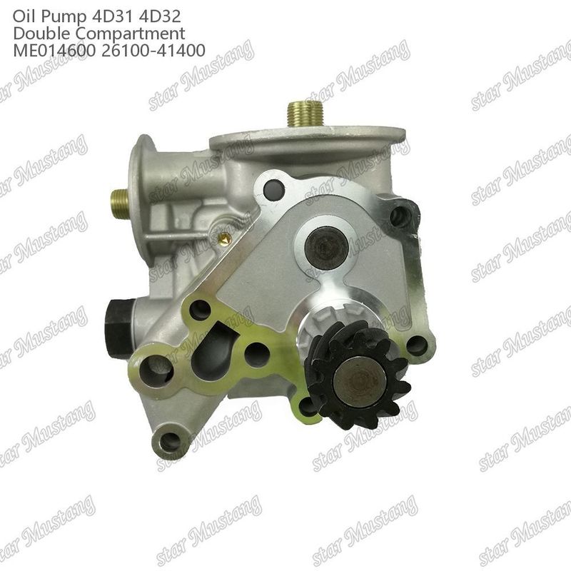 پمپ روغن موتور 4D31 4D32 ترموستات دوگانه ME014600 26100-41400 برای قطعات معدنی موتور Mitsubishi