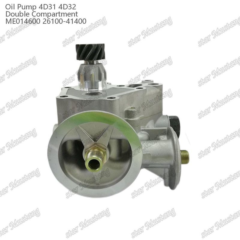 پمپ روغن موتور 4D31 4D32 ترموستات دوگانه ME014600 26100-41400 برای قطعات معدنی موتور Mitsubishi