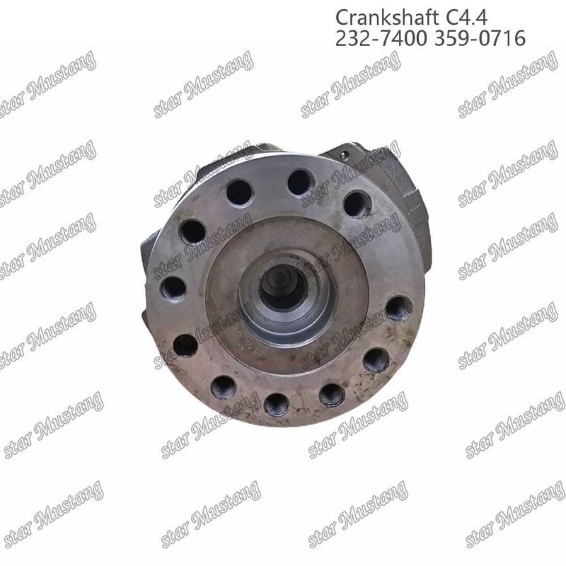 شفت کرک C4.4 فولاد جعل شده EFI 63mm با اسپلین 232-7400 359-071 برای قطعات تعمیر موتور دیزل Caterpillar