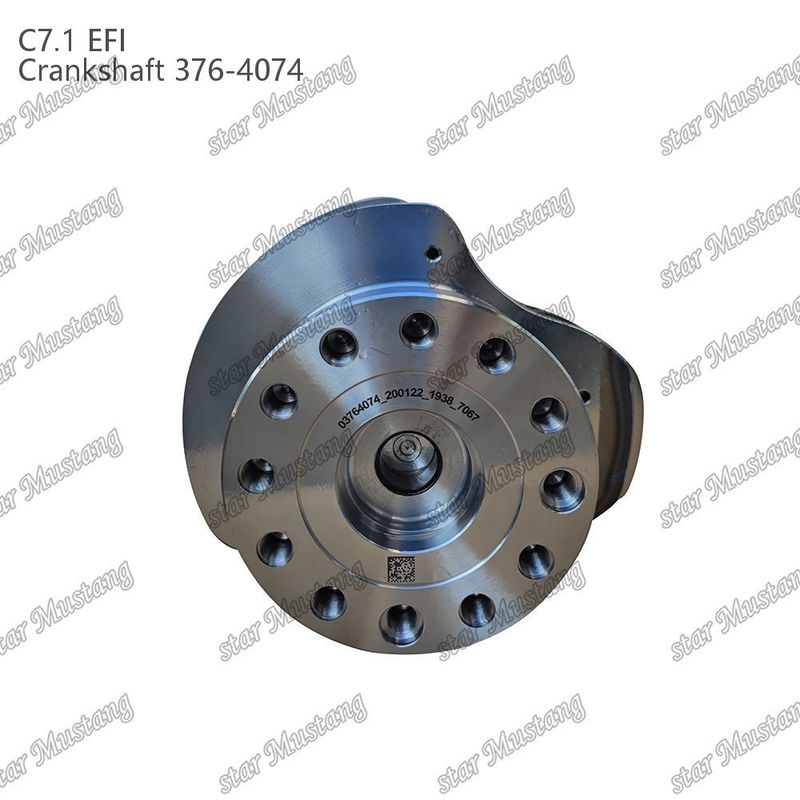 شفت کرک C7.1 فولاد جعل شده 376-4074 تزریق الکتریکی برای قطعات تعمیر موتور دیزل Caterpillar