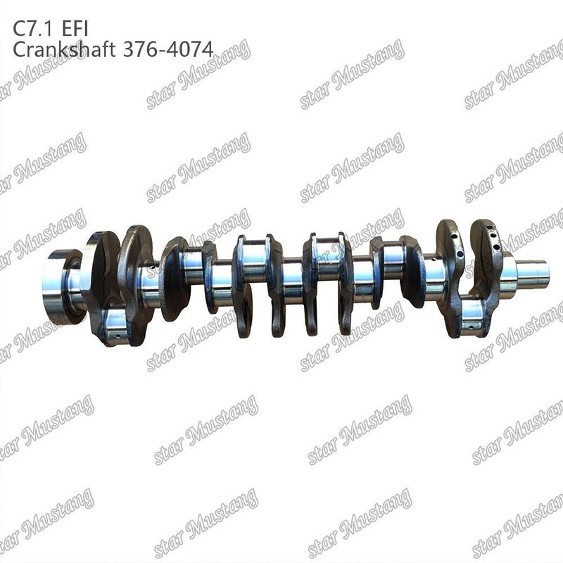 شفت کرک C7.1 فولاد جعل شده 376-4074 تزریق الکتریکی برای قطعات تعمیر موتور دیزل Caterpillar