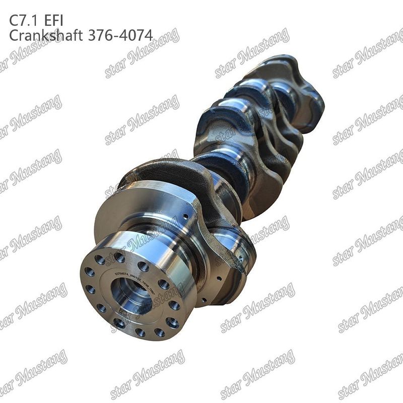شفت کرک C7.1 فولاد جعل شده 376-4074 تزریق الکتریکی برای قطعات تعمیر موتور دیزل Caterpillar