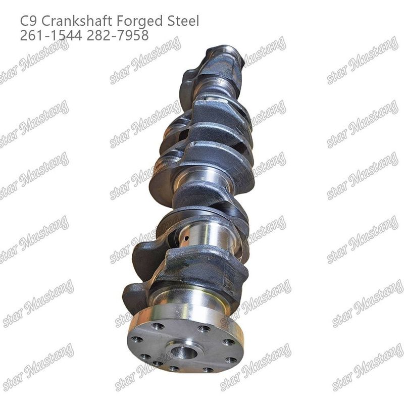 شفت کرک C9 فولاد جعل شده 261-1544 282-7958 برای قطعات تعمیر موتور دیزل Caterpillar