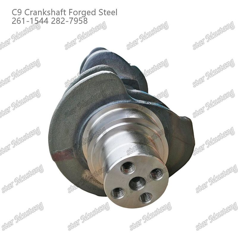 شفت کرک C9 فولاد جعل شده 261-1544 282-7958 برای قطعات تعمیر موتور دیزل Caterpillar