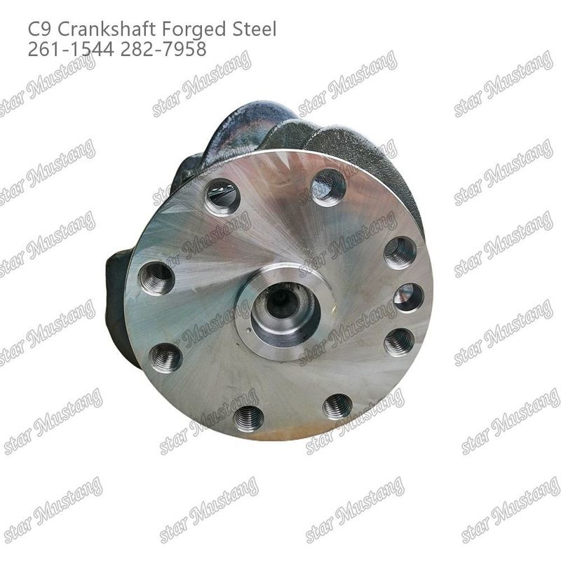 شفت کرک C9 فولاد جعل شده 261-1544 282-7958 برای قطعات تعمیر موتور دیزل Caterpillar
