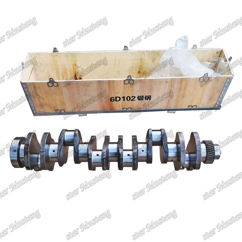 شفت کرک 6D102 6BT 6BT5.9 فولاد جعل شده 6735-01-1310 3907804 3929037 3908032 برای قطعات تعمیر موتور دیزل کامینز