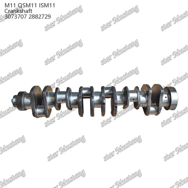 شفت کرک M11 QSM11 ISM11 فولاد جعل شده 3073707 2882729 برای قطعات موتور دیزل کامینز