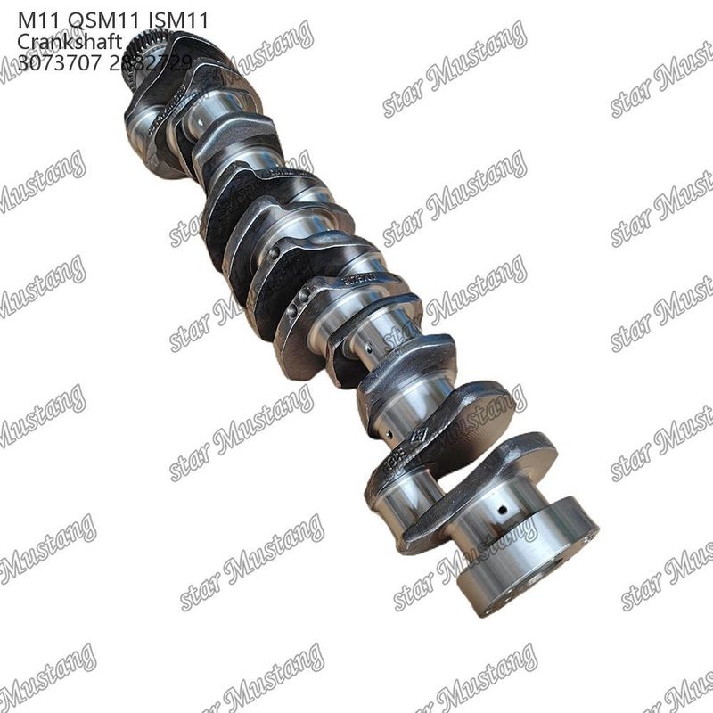 شفت کرک M11 QSM11 ISM11 فولاد جعل شده 3073707 2882729 برای قطعات موتور دیزل کامینز
