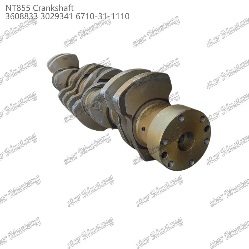 شفت کرک NT855 فولاد جعل شده 3608833 3029341 6710-31-1110 برای قطعات موتور دیزل کامینز