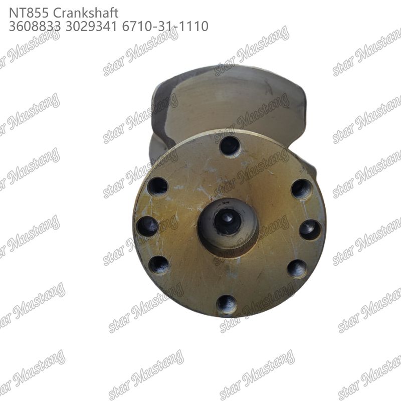 شفت کرک NT855 فولاد جعل شده 3608833 3029341 6710-31-1110 برای قطعات موتور دیزل کامینز
