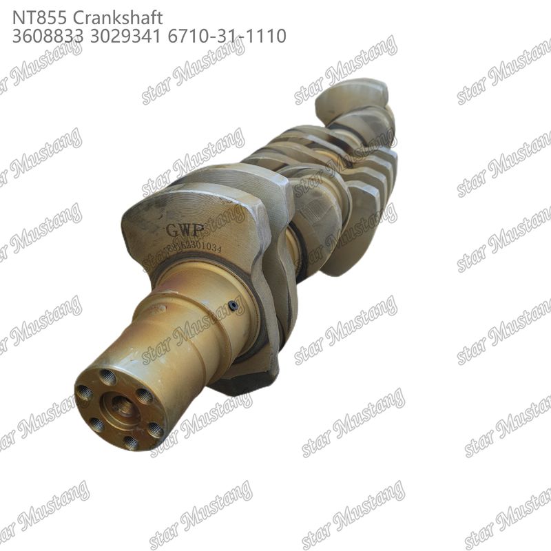 شفت کرک NT855 فولاد جعل شده 3608833 3029341 6710-31-1110 برای قطعات موتور دیزل کامینز