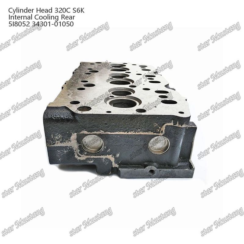 320C S6K سر سیلندر موتور خنک کننده داخلی عقب 5I8052 34301-01050 برای میتسوبیشی برای قطعات معدنی موتور
