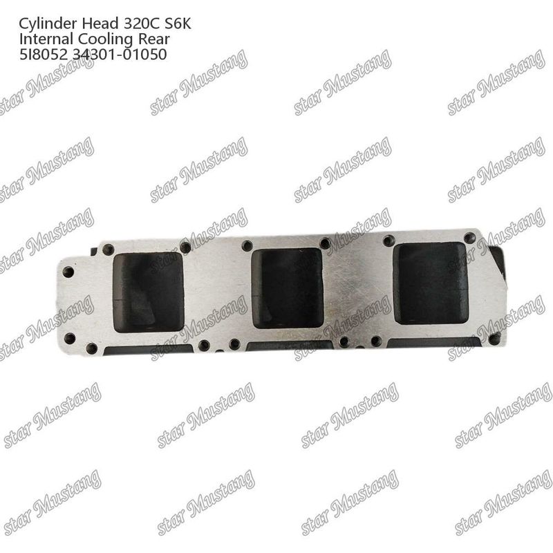 320C S6K سر سیلندر موتور خنک کننده داخلی عقب 5I8052 34301-01050 برای میتسوبیشی برای قطعات معدنی موتور
